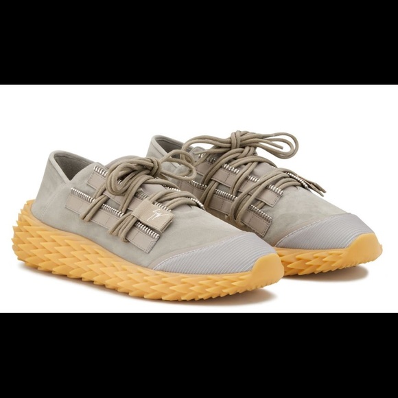 giuseppe zanotti BNIB textured sole suede lowtops - Picture 9 of 12